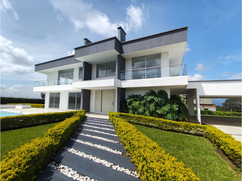 VENDO HERMOSA CASA CAMPESTRE CON PISCINA EN CERRITOS — foto 2