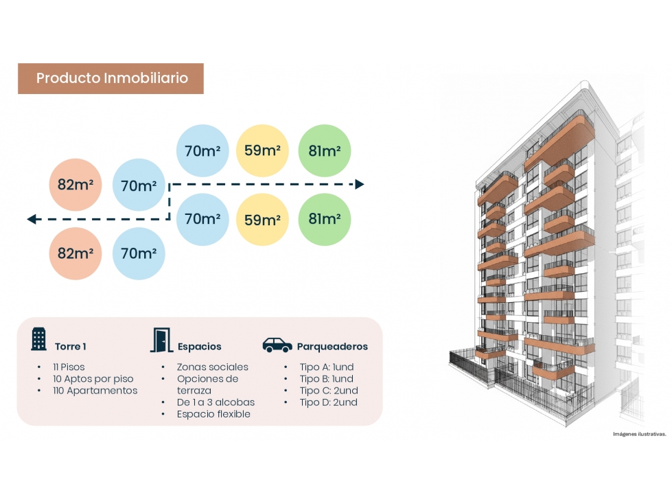 ZENDA PROYECTO DE APARTAMENTOS EN CERRITOS AREA 59 MTS — foto 6