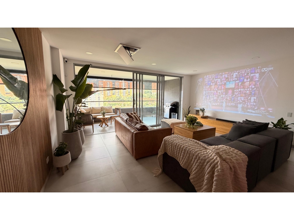 HERMOSO Y ACOGEDOR APARTAMENTO EN LA LOMA DE LAS BRUJAS . — foto 2