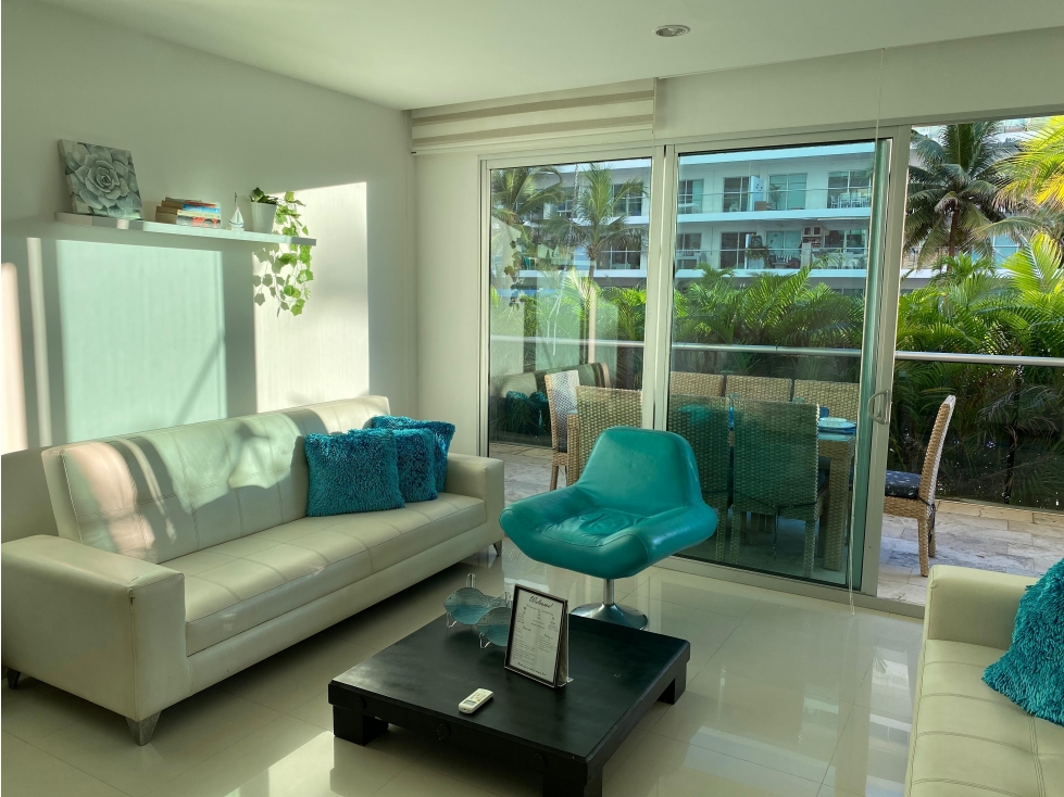 APARTAMENTO EN VENTA EN MORROS ULTRA LA BOQUILLA FRENTE AL MAR — foto 2