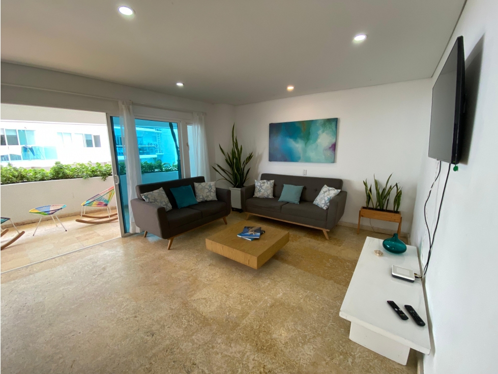 apartamento en venta en la boquilla con salida directa a la playa — foto 6