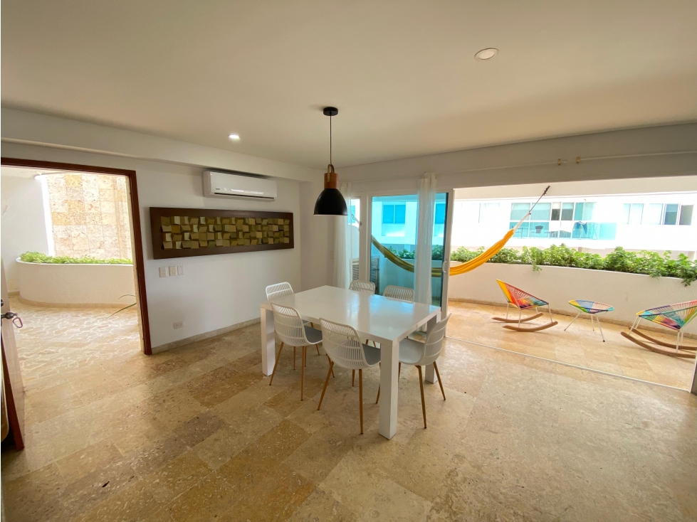 apartamento en venta en la boquilla con salida directa a la playa — foto 5