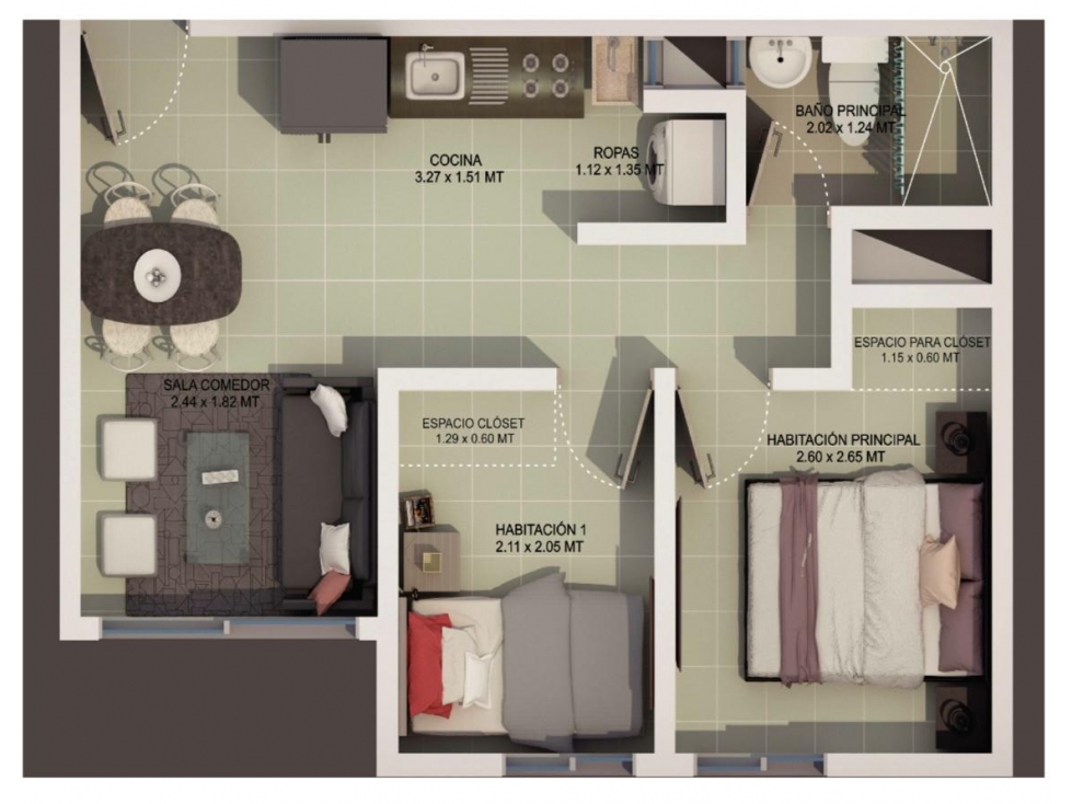Se vende apartamento en la bonanza, Dosquebradas