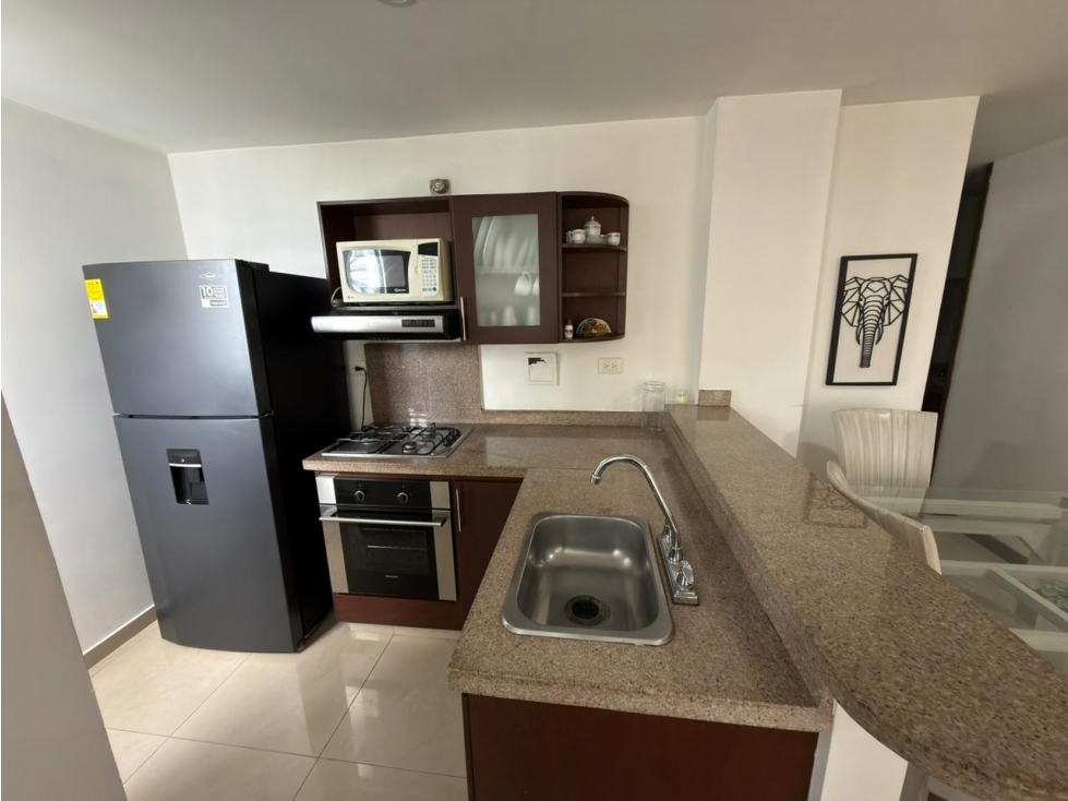 Se alquila apartamento amoblado de 2 habitaciones, Álamos — foto 5