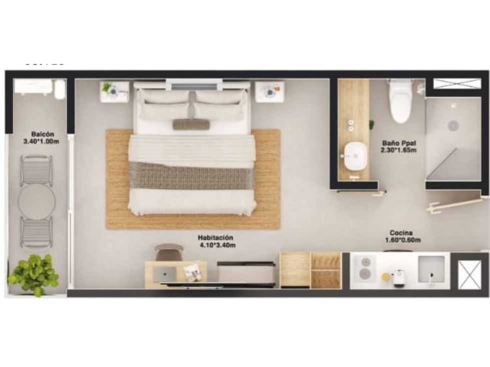 SE VENDE APARTAMENTO RENTAS CORTAS ,PEREIRA — foto 3