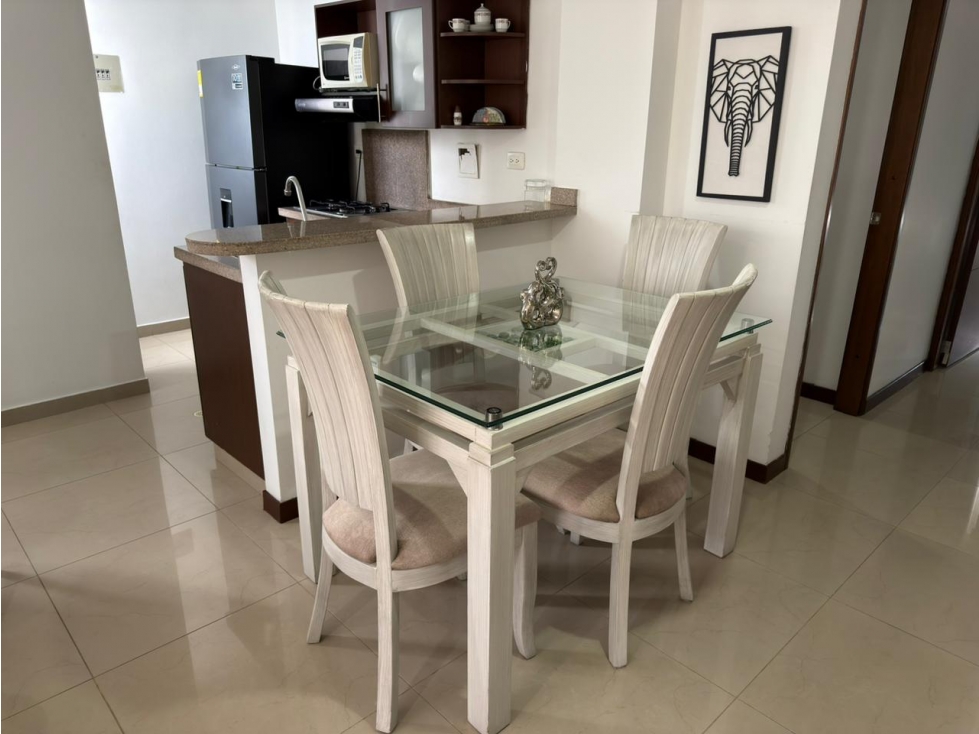 Se alquila apartamento amoblado de 2 habitaciones, Álamos — foto 3