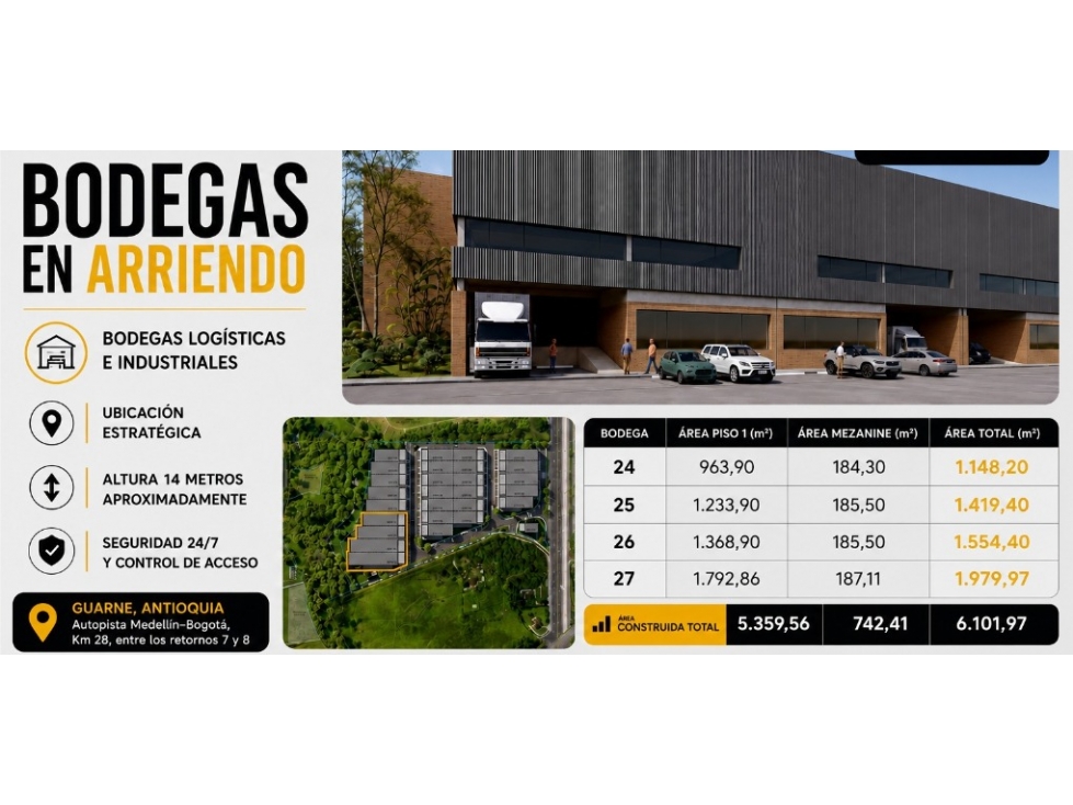 Arriendo Bodega en Guarne - 3