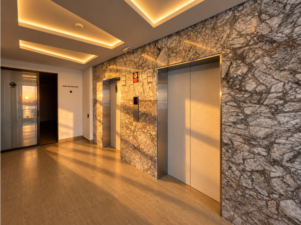 Apartamento en Venta en Castillogrande con Vista Directa a la Bahía — foto 2