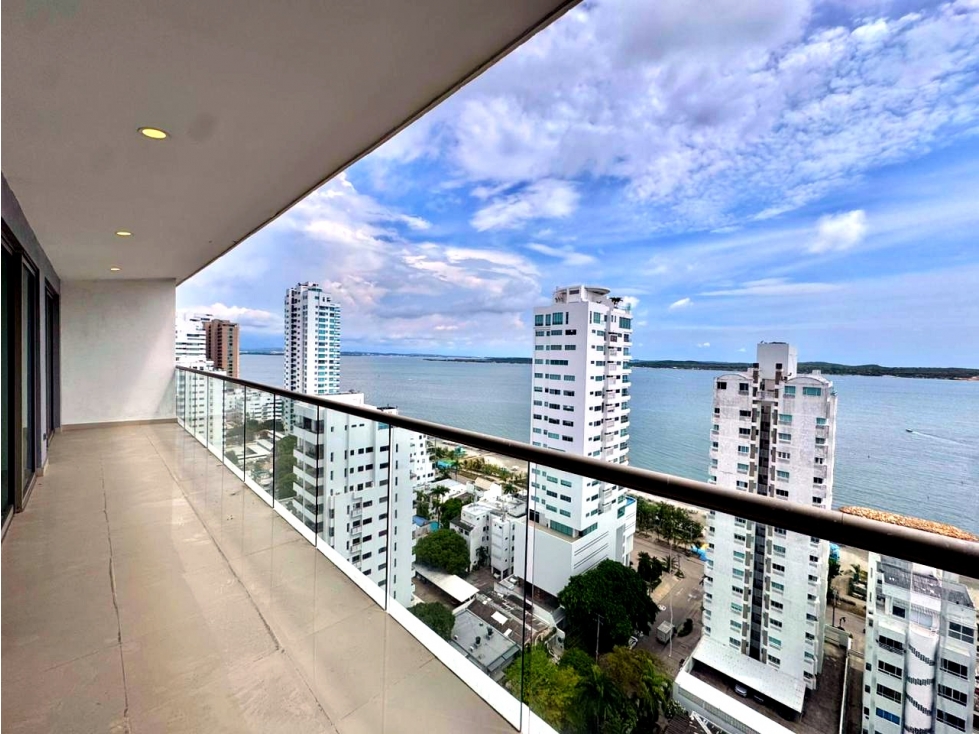 Apartamento en Arriendo en Castillogrande | Vista Panorámica y Balcón — foto 5