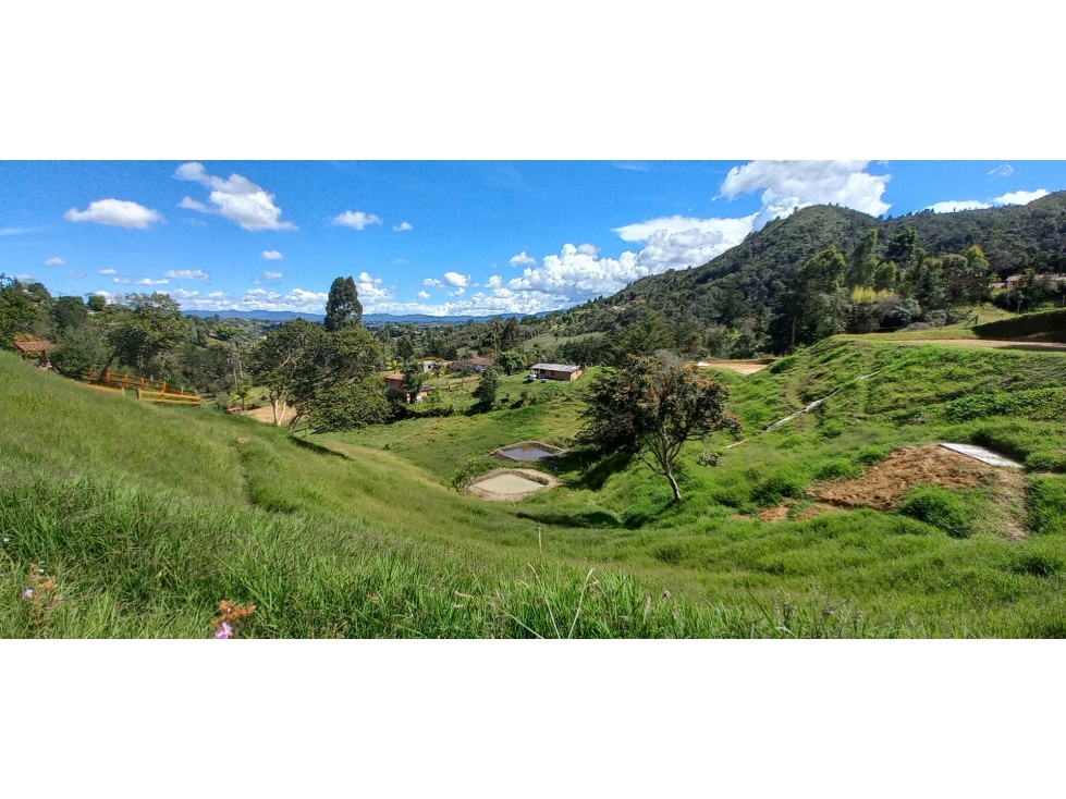 LOTE DE 9.600 METROS EN GUARNE CHAPARRAL CON CASA CAMPESINA