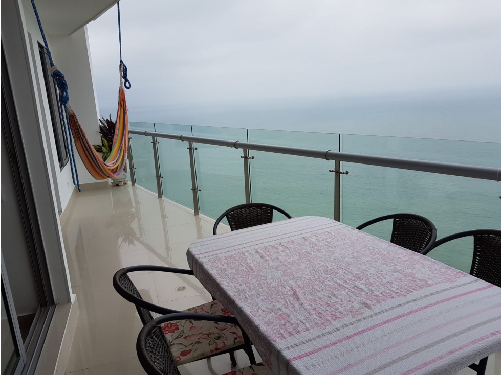 APARTAMENTO EN VENTA EN CARTAGENA PARA RENTAS CORTAS CON VISTA AL MAR — foto 3