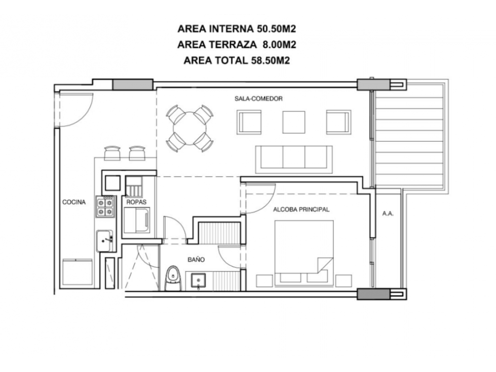 VENDO APARTAMENTO MORROS PARK 1 SALIDA AL MAR - USO AIRBNB