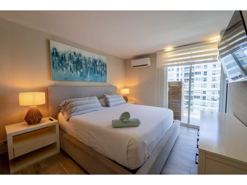 VENTA DE APARTAMENTO EN CIELO MAR, CARTAGENA PARA AIRBNB VISTA AL MAR — foto 5