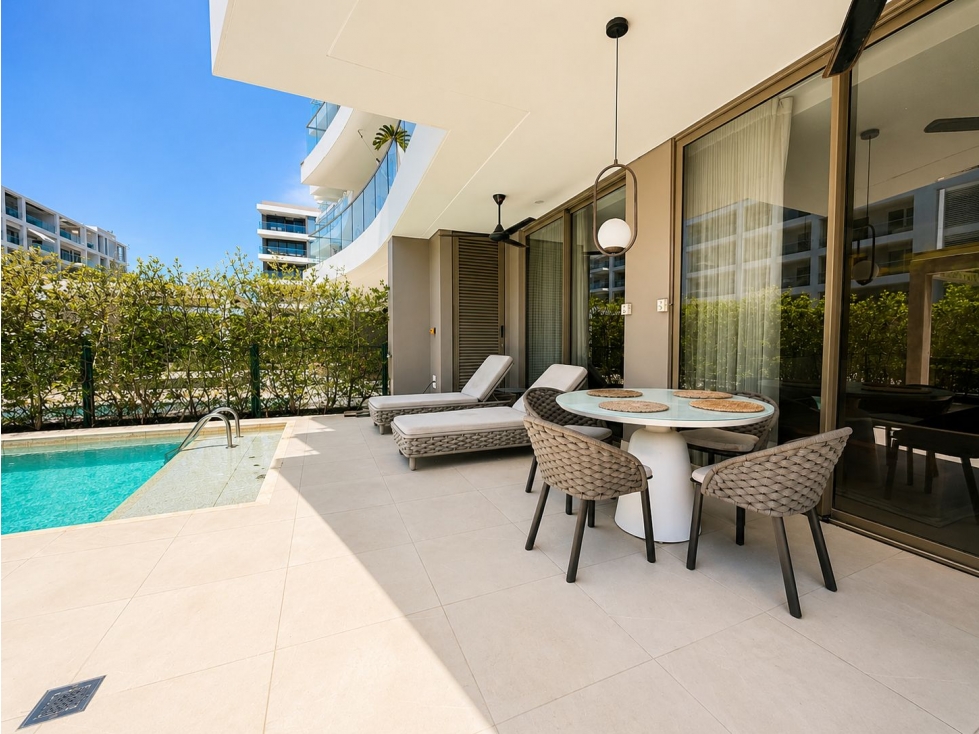 APARTAMENTO EN VENTA EN CARTAGENA PARA RENTAS CORTAS CON PISCINA — foto 2