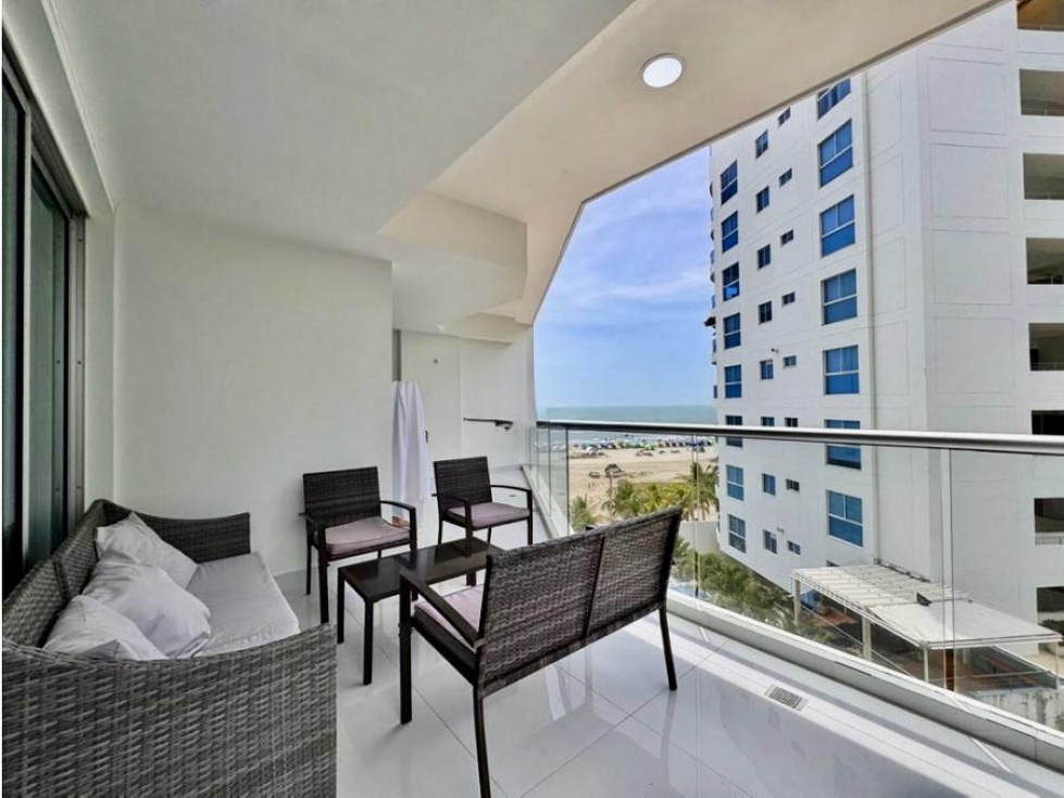 APARTAMENTO EN VENTA EN LA BOQUILLA, CARTAGENA FRENTE AL MAR — foto 3