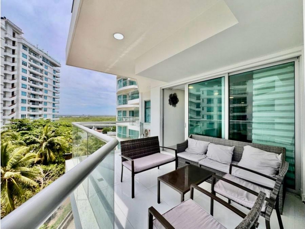 APARTAMENTO EN VENTA EN LA BOQUILLA, CARTAGENA FRENTE AL MAR — foto 4
