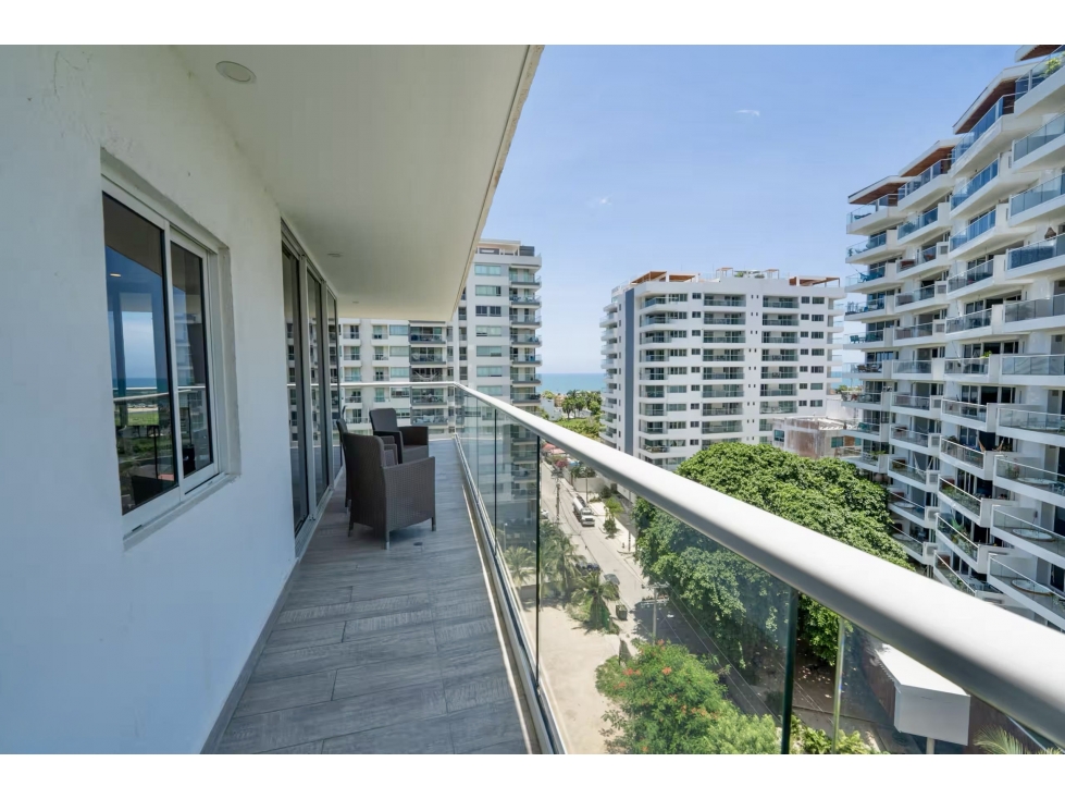 VENTA DE APARTAMENTO EN CIELO MAR, CARTAGENA PARA AIRBNB VISTA AL MAR — foto 3