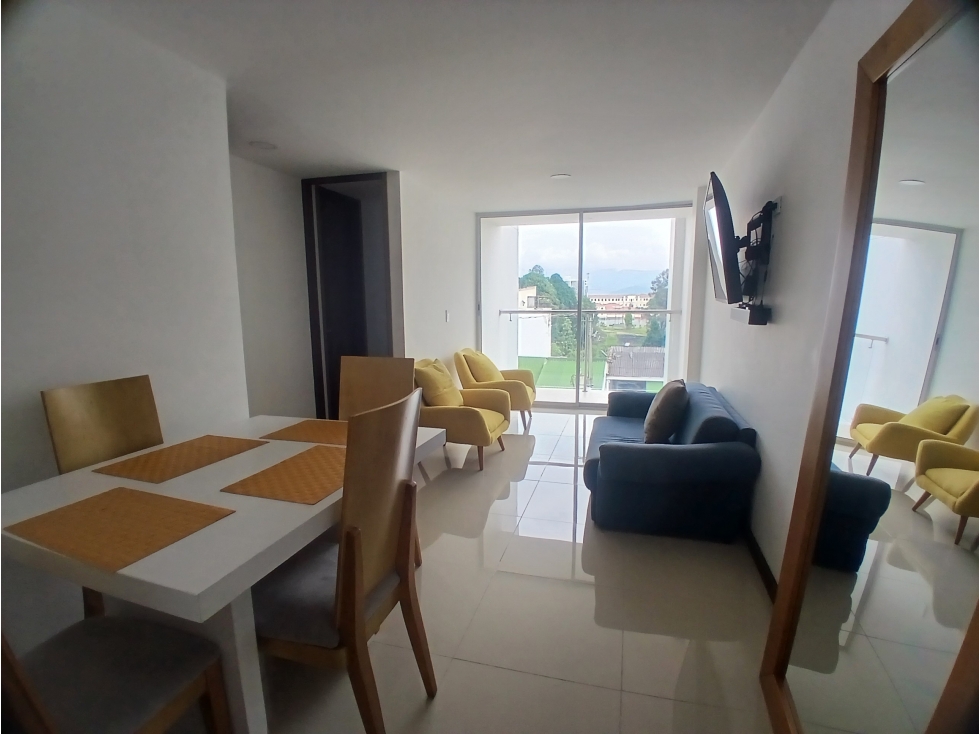 APARTAMENTO ARRIENDO-VENTA LA CAMELIA MANIZALES | SEMI-AMOBLADO