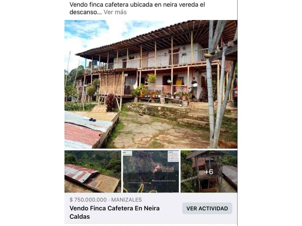 VENTA FINCA VEREDA EL DESCANSO NEIRA 108.800m² | FINCA EN VENTA - 4