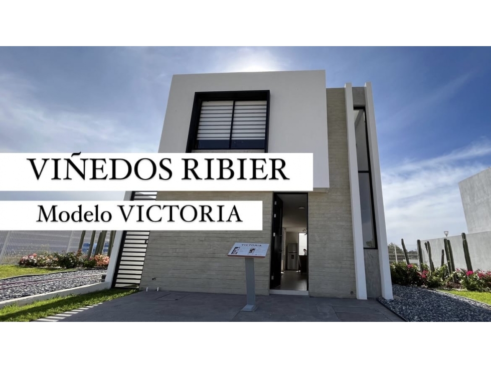 CASA EN VENTA REC.4 MOD. VICTORIA VIÑEDOS RIBIER AGUASCALIENTES
