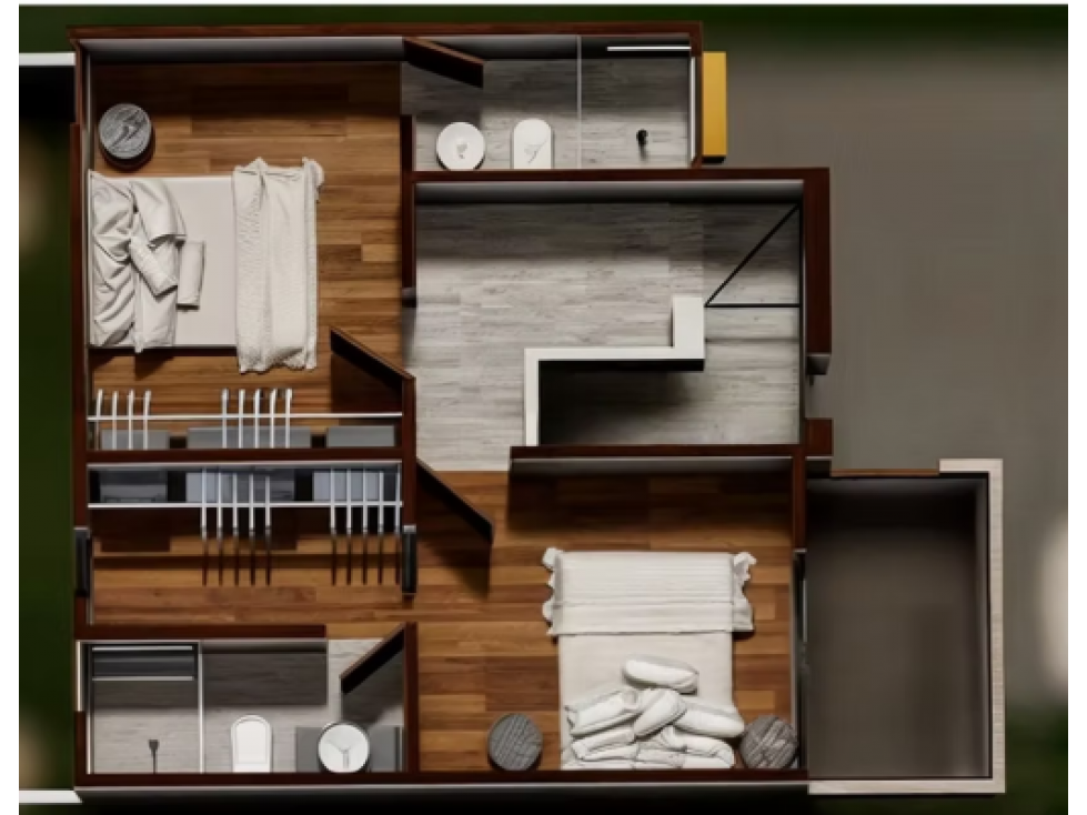 CASA EN VENTA 2 REC. MODELO VOLNAY VIÑEDOS RIBIER AGUASCALIENTES — foto 3