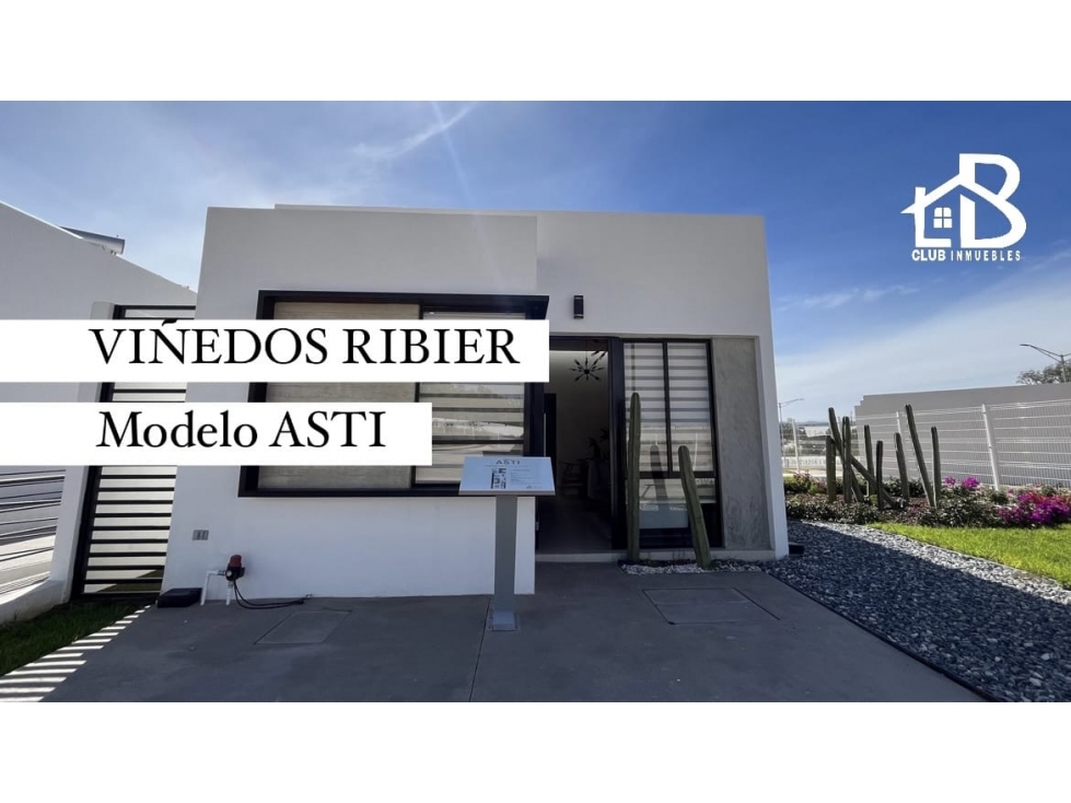 CASA EN VENTA 2 REC.MOD. ASTI VIÑEDOS RIBIER AGUASCALIENTES