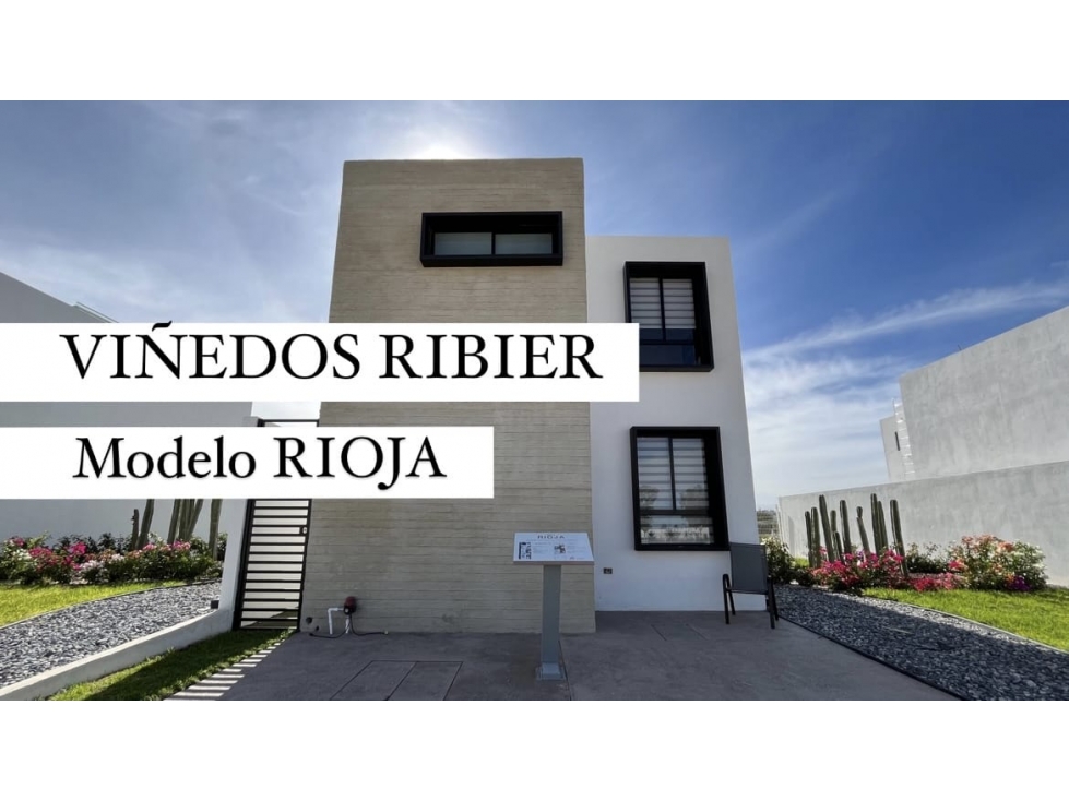 CASA EN VENTA 4 REC.MOD. RIOJA VIÑEDOS RIVIER AGUASCALIENTES