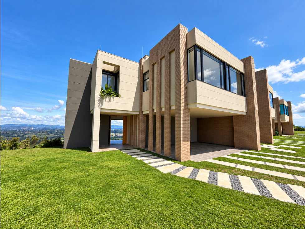 Casa en Rionegro con vista panorámica y paneles solares - 1