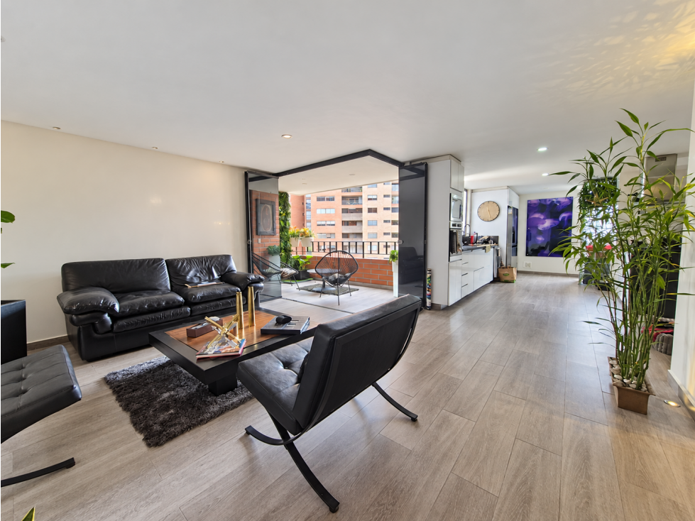 APARTAMENTO EN VENTA MILLA DE ORO (Cerca a Oviedo) Poblado Medellín — foto 2