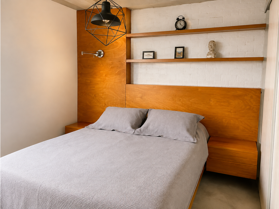 Apartaestudio amoblado con vista panorámica · Loma del Tesoro — foto 4