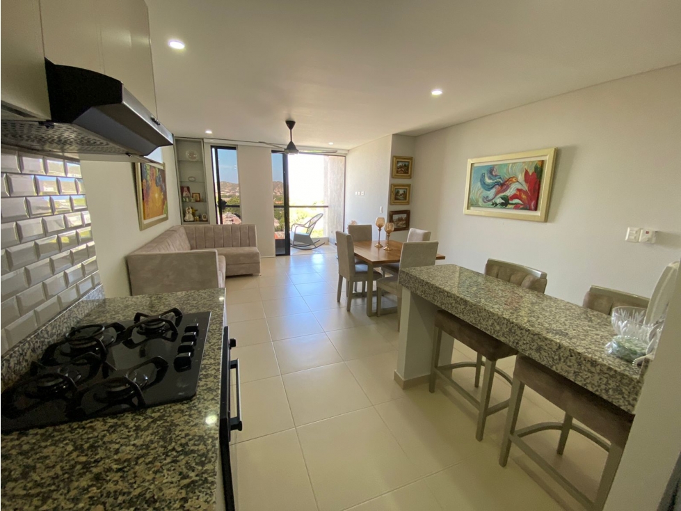 SE VENDE APARTAMENTO DE 3 ALCOBAS SECTOR RIASCOS, SANTA MARTA