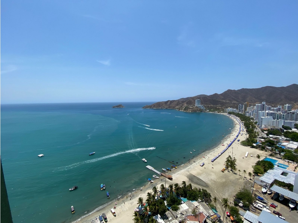 SE VENDE APARTAMENTO DÚPLEX CON VISTA AL MAR, RODADERO SUR