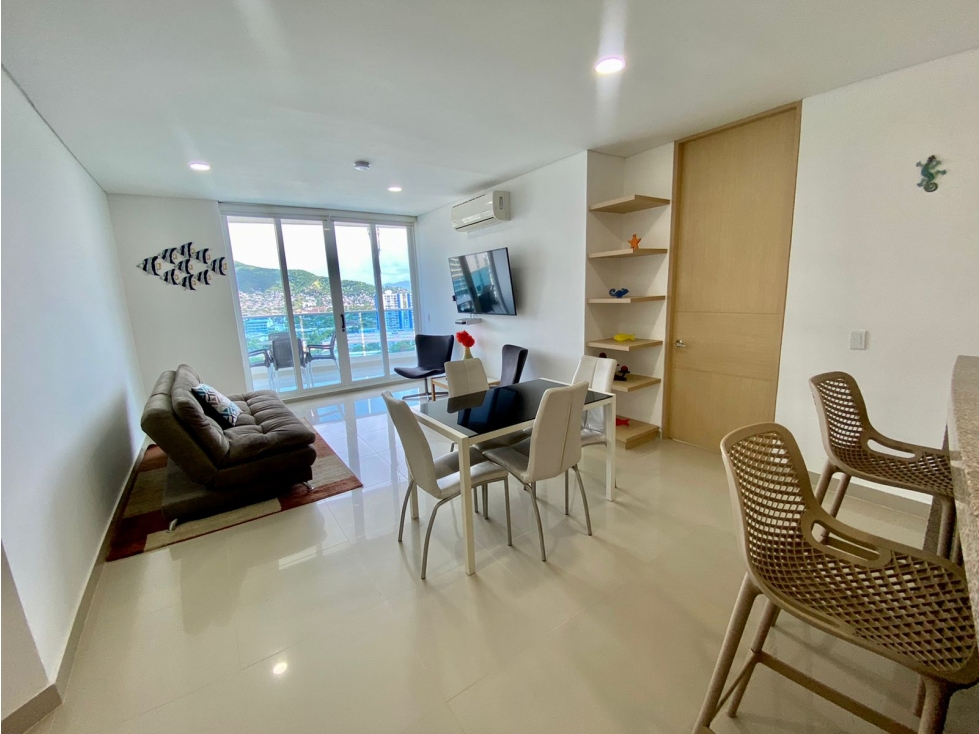 SE VENDE APARTAMENTO DE 3 ALCOBAS USO TURÍSTICO, PLAYA SALGUERO — foto 2