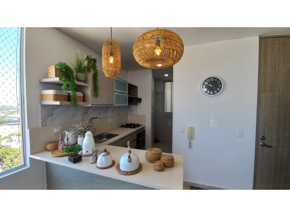 SE VENDE APARTAMENTO DE DOS ALCOBAS, SECTOR JARDÍN