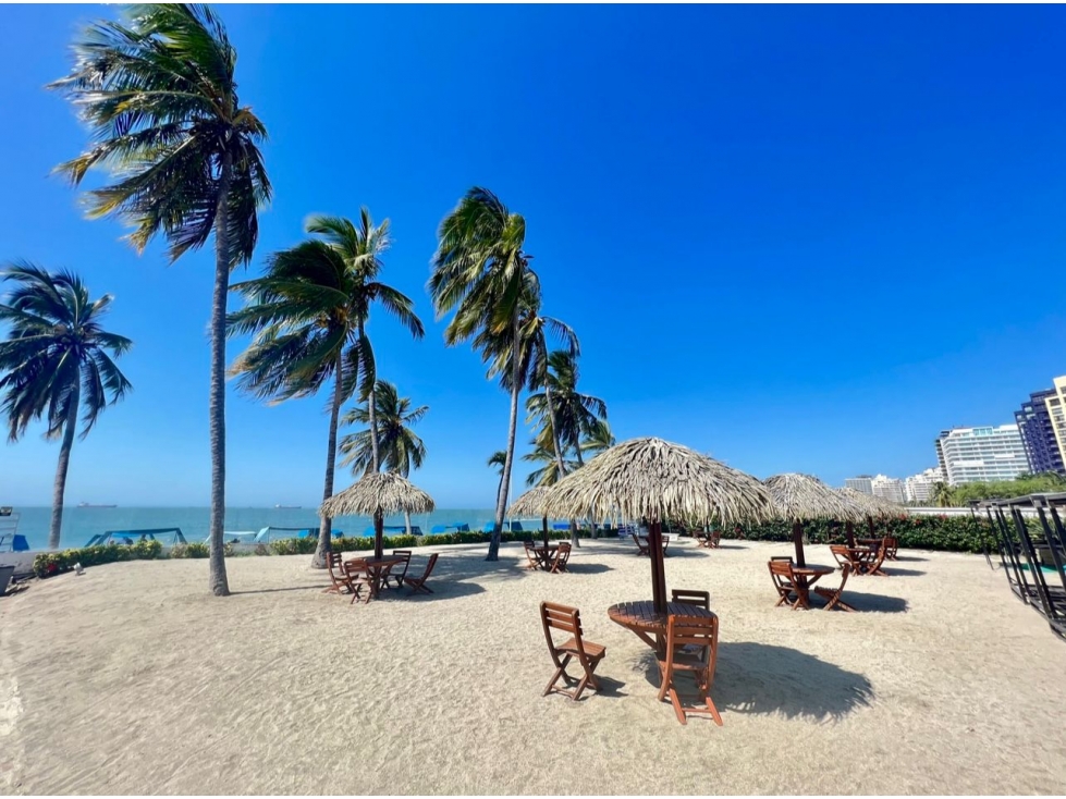 SE ARRIENDA APARTAMENTO DE 1 HABITACIÓN PRIMERA LÍNEA DE PLAYA — foto 2
