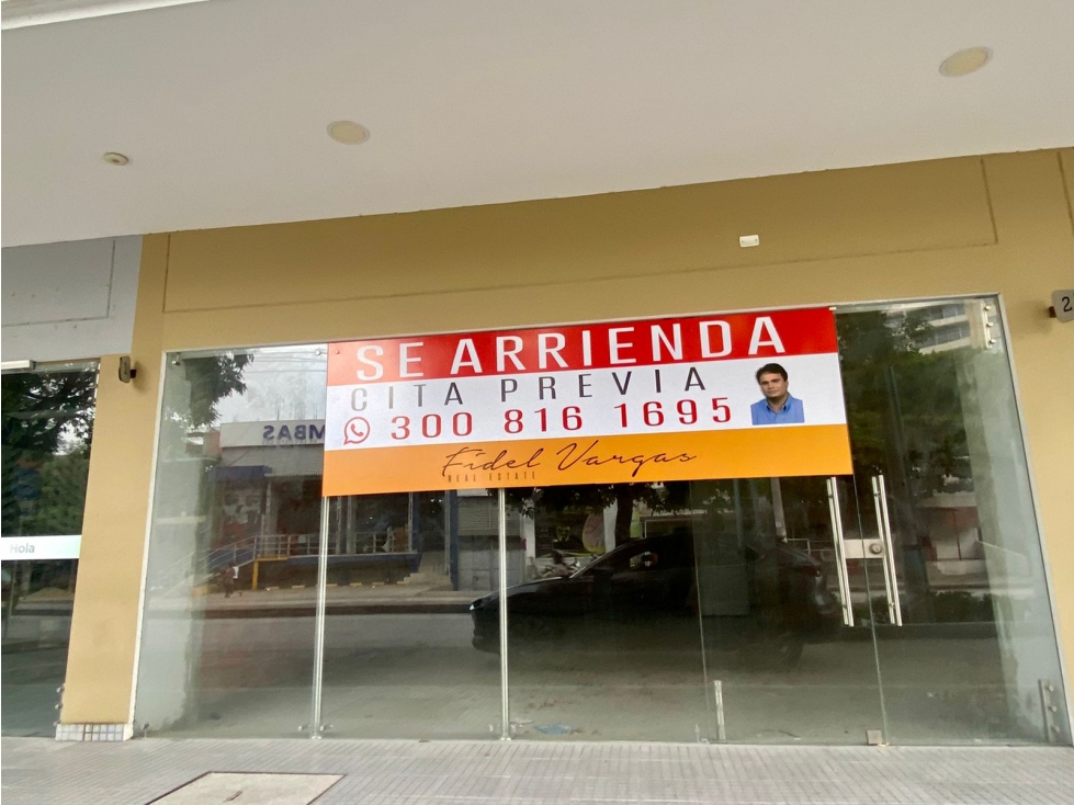 SE ARRIENDA LOCAL COMERCIAL SOBRE LA AVENIDA DEL FERROCARRIL - 1