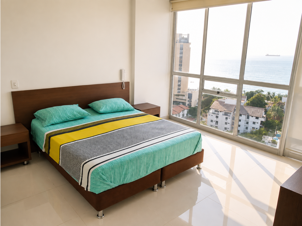 SE VENDE APARTAMENTO DE 3 ALCOBAS CON VISTA AL MAR — foto 2