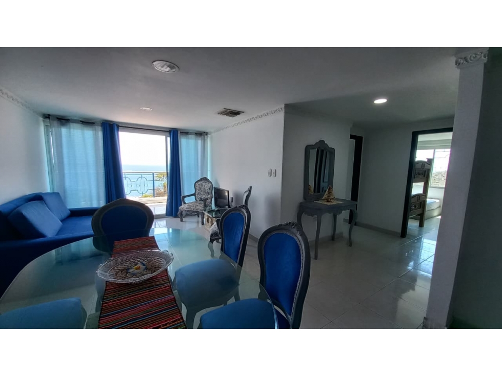 SE VENDE APARTAMENTO DE 3 ALCOBAS CON VISTA FRONTAL, RODADERO — foto 4