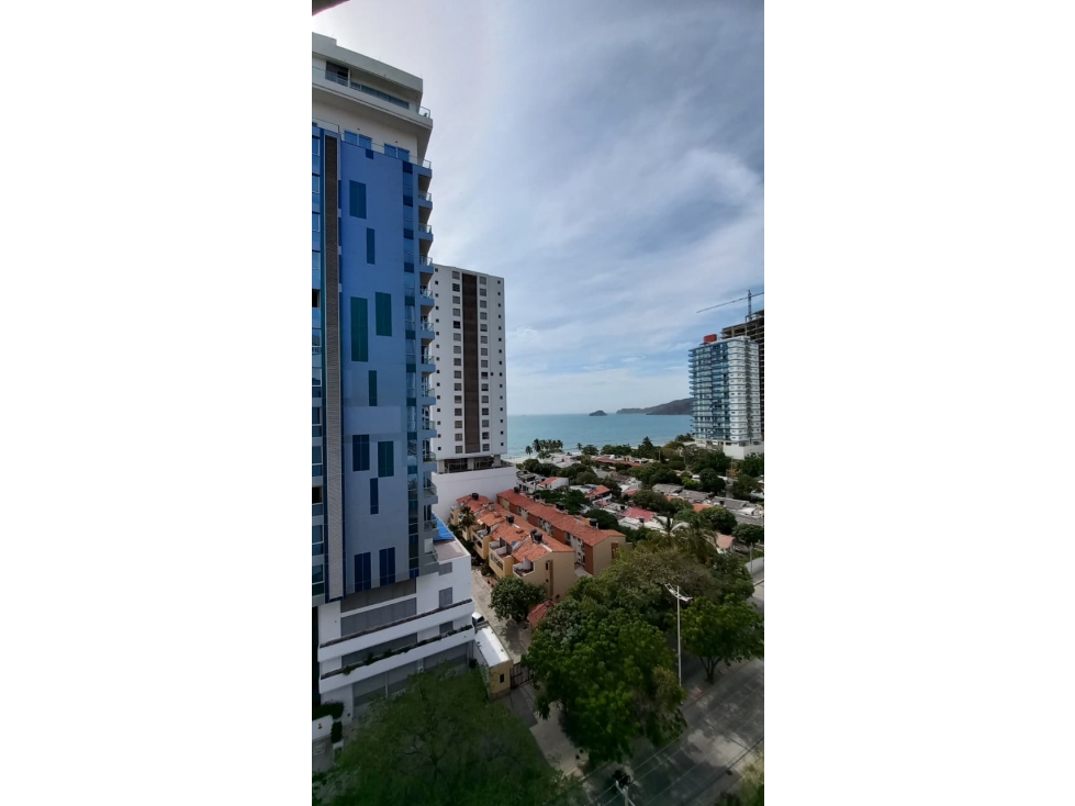 SE VENDE APARTAMENTO CON VISTA PARCIAL AL MAR SECTOR PLAYA SALGUERO