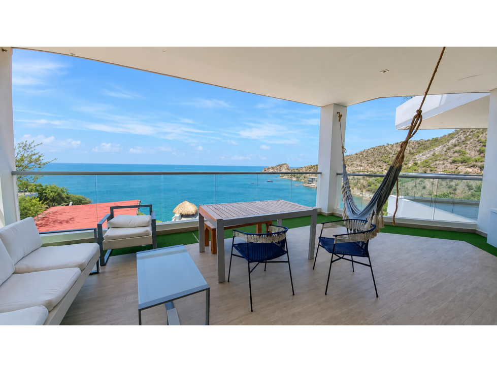 SE VENDE O ARRIENDA APARTAMENTO CON VISTA FRONTAL AL MAR