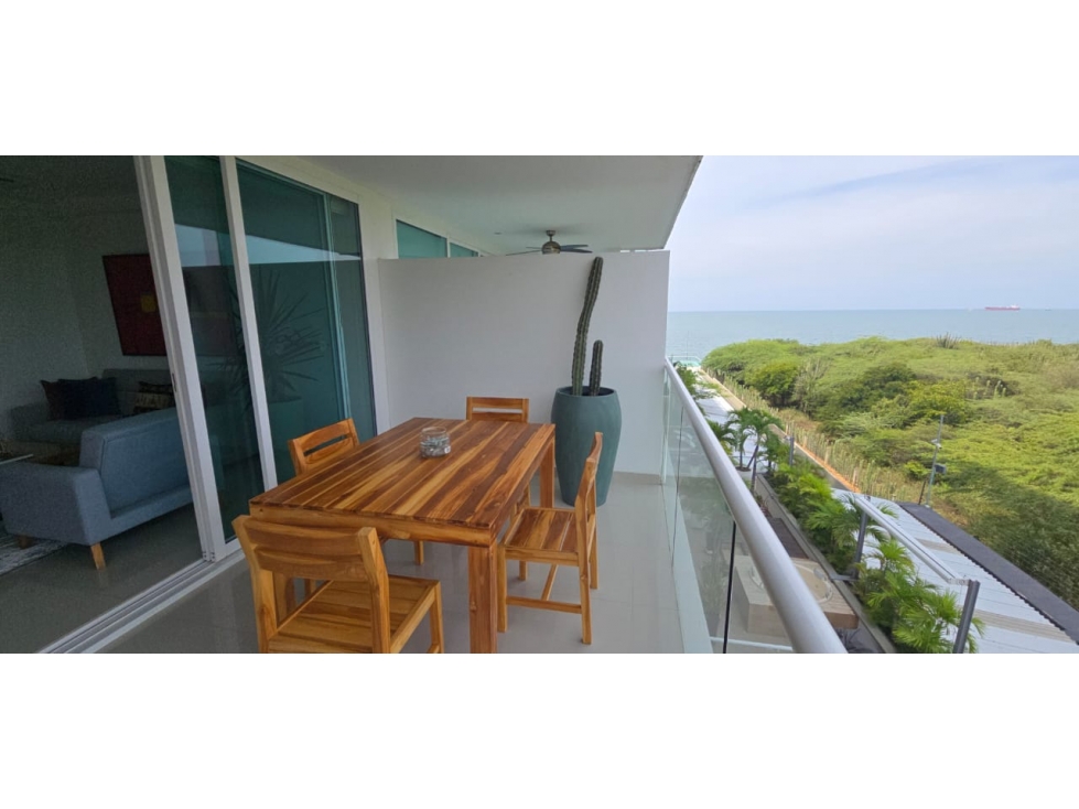 SE VENDE APARTAMENTO DE UNA ALCOBA EN PLAYA DORMIDA, SANTA MARTA — foto 2