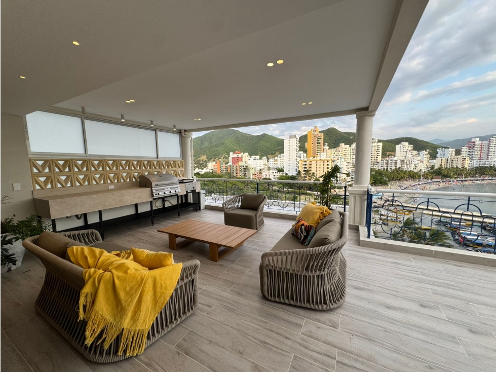 APARTAMENTO AMOBLADO EN VENTA CON VISTA AL MAR, SANTA MARTA (COLOMBIA) — foto 2
