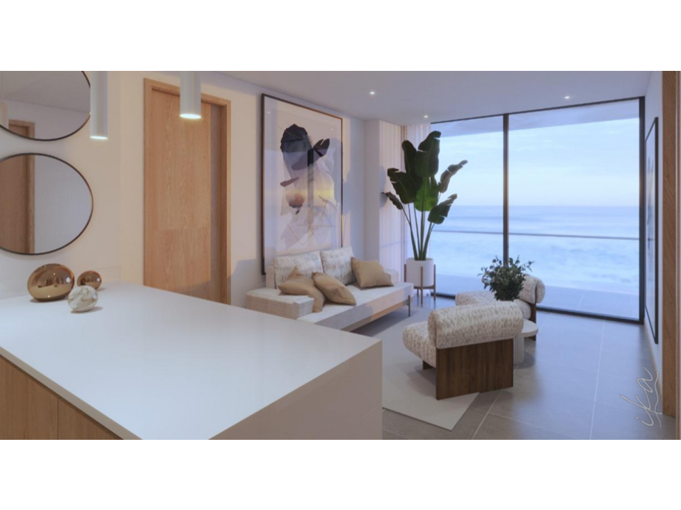 CESIÓN DE DERECHOS APARTAMENTO DE DOS ALCOBAS, PRIMERA LINEA DE MAR — foto 2