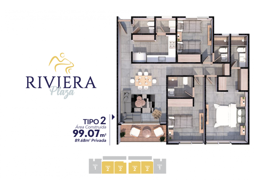 SE VENDE APARTAMENTO DE 3 ALCOBAS UBICADO EN EL SECTOR DE BELLAVISTA — foto 2
