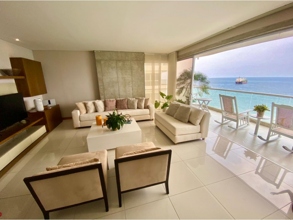 SE VENDE APARTAMENTO EN PRIMERA LINEA DE PLAYA, SANTA MARTA — foto 3