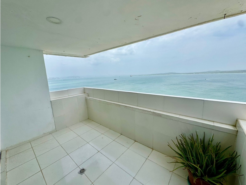 SE VENDE APARTAMENTO DE 3 ALCOBAS CON VISTA FRONTAL AL MAR — foto 3