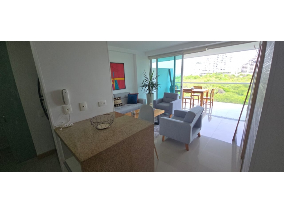 SE VENDE APARTAMENTO DE UNA ALCOBA EN PLAYA DORMIDA, SANTA MARTA — foto 5