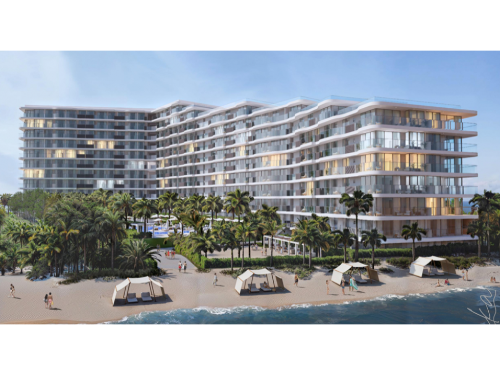 SE VENDE APARTAMENTO TURÍSTICO DE DOS ALCOBAS, PRIMERA LÍNEA DE MAR - 3