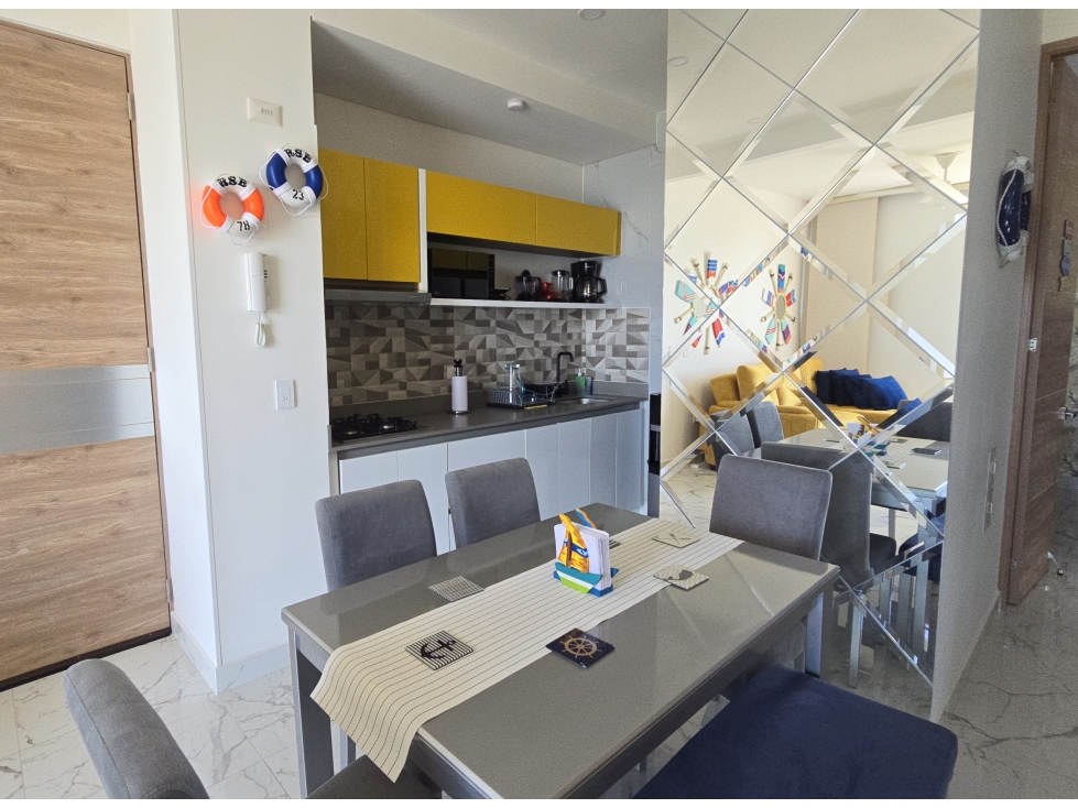 SE VENDE APARTAMENTO AMOBLADO FRENTE AL MAR, SANTA MARTA — foto 4