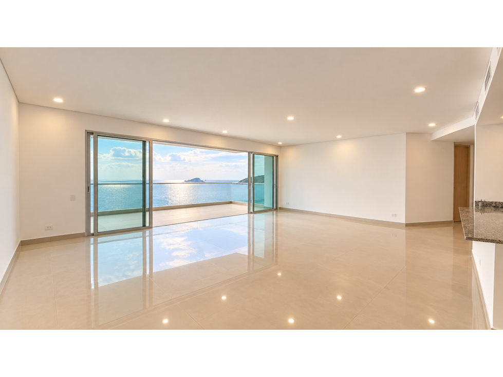 SE ARRIENDA APARTAMENTO EN PRIMERA LINEA DE PLAYA, RODADERO SUR — foto 2
